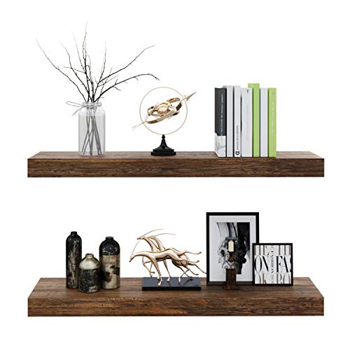 Natural Bamboo Wall Shelf Wall Mounted Shelve
