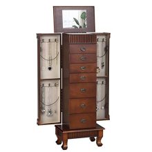 WATERJOY Jewelry Cabinet,Standing Jewelry