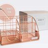Rose Gold Desk Organizer and Storage for Your Accessories
