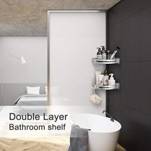 Multifunctional Bathroom Shelves in 2 Pack,Shower Shelf Caddy