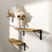 BAYKA Floating Shelves Wall Mounted, Rustic Wood Wall Shelves Decor