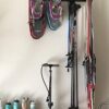 Steel Home and Garage Skis Mount 2 Pack Holds 16 Pairs