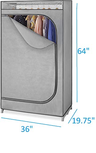 Whitmor Portable Wardrobe Clothes Storage