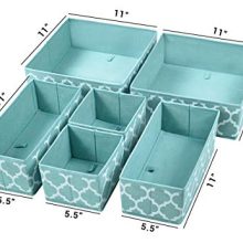 homyfort Clothes Drawer Organizer Dividers