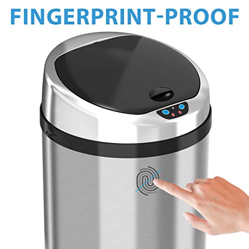 Kitchen Trash Can 13 Gallon Touchless