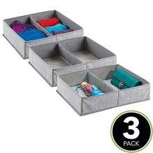 Dresser Drawer and Closet Storage Organizer Bin