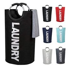 Large Laundry Basket Collapsible Fabric 82L