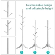 Wooden Coat Hat Tree Coat Hanger