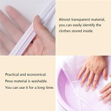 KEEGH Hanging Suit Bags Clear Garment Bag