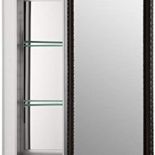 Aluminum Bathroom Medicine Cabinet with Oil-Rubbed