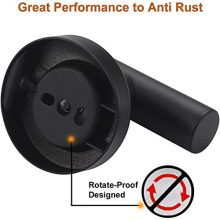 Nolimas Towel Coat Hook Matte Black Stainless Steel