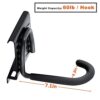 Bike Rack Garage Storage 5 Bicycles Hooks Wall Mount