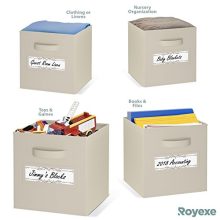 Features Dual Handles & 10 Label Window Cards
