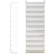 TZAMLI 10-Tier Shoe Rack Over The Door Shoe Organizer