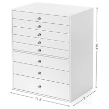 Large Jewelry Case, Ideal for Necklaces