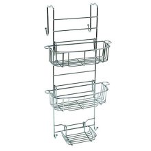 Zenna Home Rust-Resistant Over-The-Shower Door Caddy