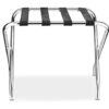 Foldable Chrome Luggage Rack