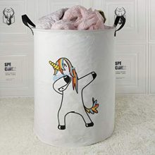 Large Waterproof Storage Bin: Perfect for Laundry, Toys, and Dorm Essentials