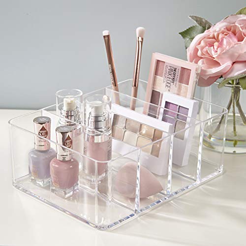 STORi Clear Plastic Vanity, Craft, and Plush Toy Organizer