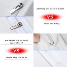 Univivi Clear Garment Bag Breathable Dust Cover