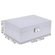 misaya Jewelry Organizer Box - Women Two Layer Display