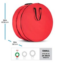 Premium Christmas Wreath Storage Xmas Bag