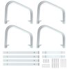 Todeco Bike Floor Rack Stand for 4 Bikes