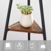 Declutter Your Space – Industrial Coat Rack Stand with Storage Cabinets in Rustic Brown