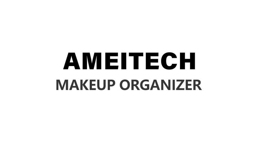360-Degree Rotating Adjustable Makeup Organizer
