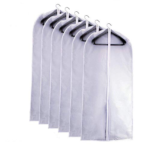 UOUEHRA Hanging Moth Proof Garment Bag Cover
