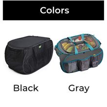Smart Design Pop Up Trunk Organizer w/ Easy Carry Handles