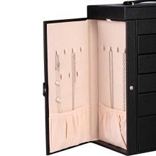 Homde 2 in 1 Huge Jewelry Box/Organizer/Case