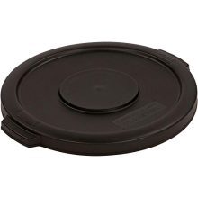 Carlisle Bronco Round Waste Container Lid, 32 gal, Black