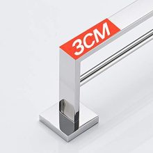Bathroom Double Towel Bar,23.6 Inch Towel Rack Wall Mount