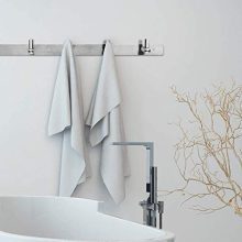 Amzdeal Wall Mounted Coat Rack - 8 Pegs 24" Modern Hook