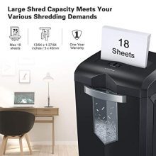 Bonsaii 18-Sheet Heavy Duty EverShred Cross-Cut Paper