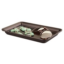 Transform Your Countertop with a Bronze Bathroom Vanity Organizer – Set of 2