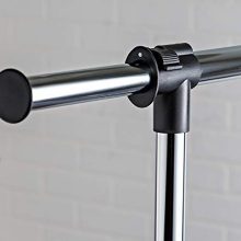 Honey-Can-Do Height-Adjustable Rolling Garment Rack