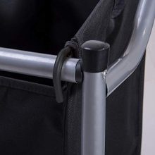 Rolling Wheels Olive Laundry Sorter Cart