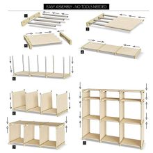 Cube Organizers and Storage Shelves Unit