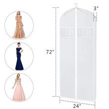 Zilink Dress Garment Bags for Storage 72-inch