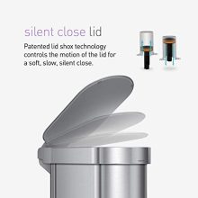 simplehuman 45 Liter / 12 Gallon Slim Hands-Free