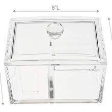 Makeup Organizers and Storage Box with Lid