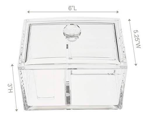 Makeup Organizers and Storage Box with Lid