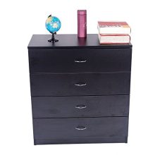 Doolland Dresser Organizer with 4 Drawers, MDF Wood
