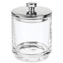 Glass Bathroom Vanity Organizer Canister Jar Set: Elevate Your Storage Game in Style