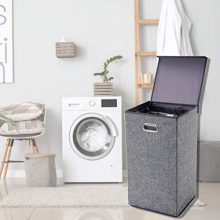 Huxley Classics Single Laundry Hamper with Lid