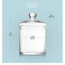 Quality Glass Make, Bathroom Canisters