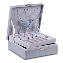 Large Lockable Display Jewelry Holder