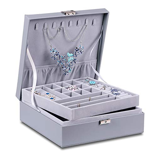 Large Lockable Display Jewelry Holder